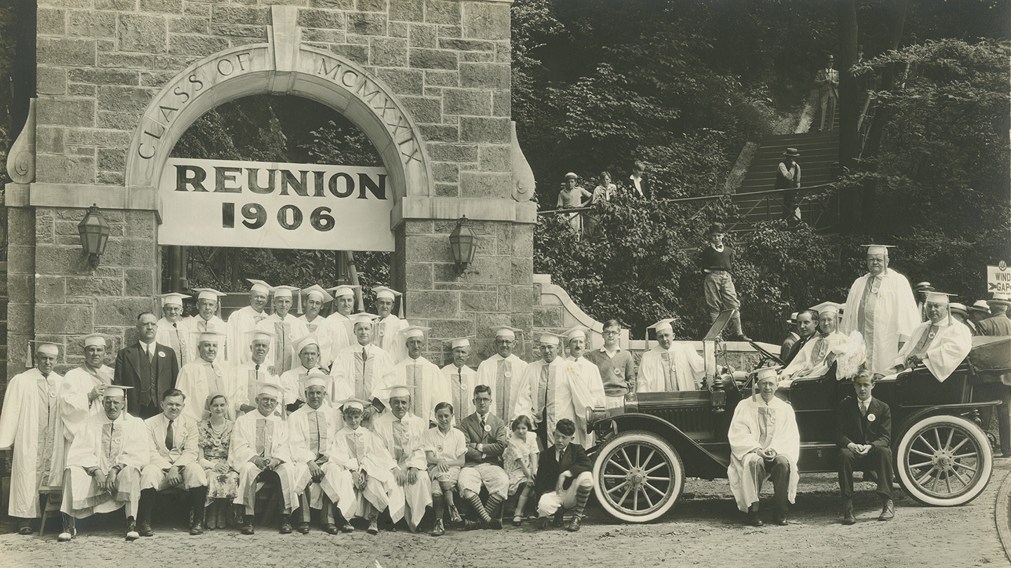 A photo of a 1906 Reunion at Lafayette College