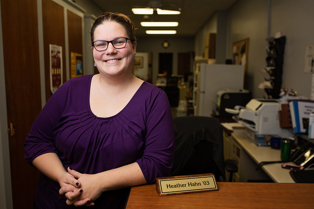 Development Technology Specialist Heather Hahn '03